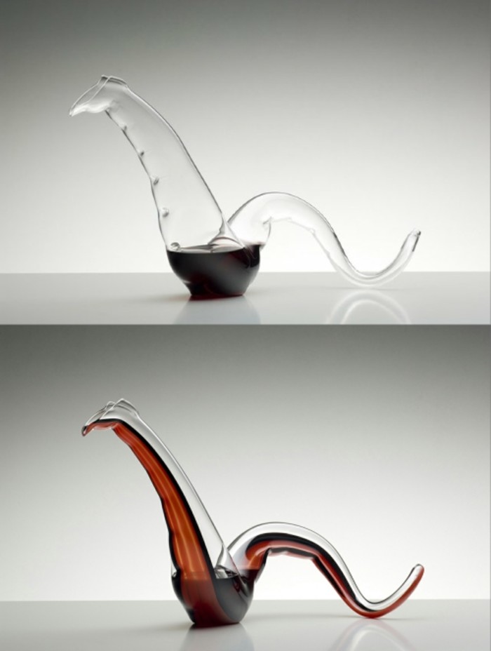 龙形葡萄酒壶